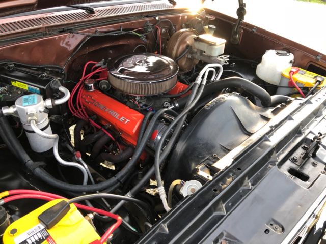 Brown/Gold 1985 Chevrolet C/K Pickup 2500 Standard Cab Pickup with Black interior