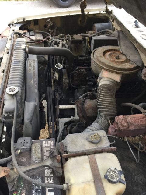 White 1985 Ford F-150