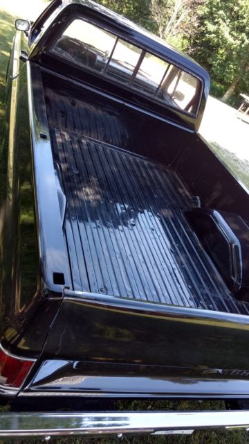 Black 1985 Chevrolet C-10 Standard Cab Pickup with Black interior
