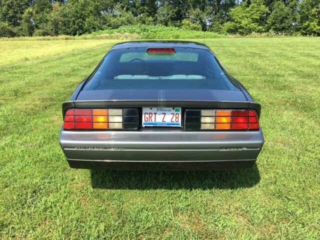 Gray 1986 Chevrolet Camaro T Tops with Gray interior
