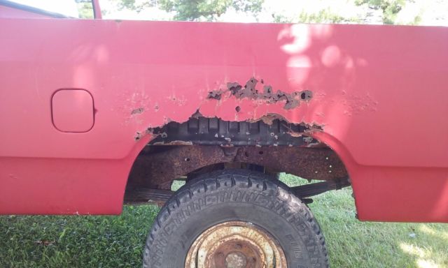Red 1988 Chevrolet Other Pickups Standard Cab Pickup with Red interior