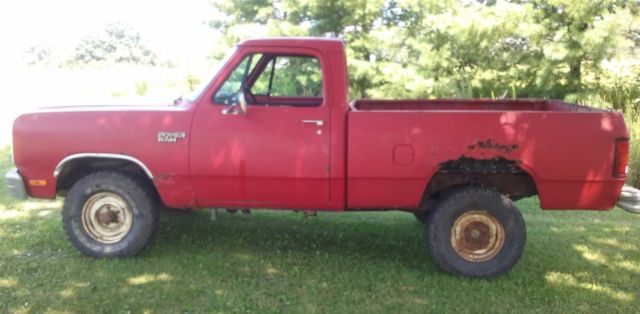 Red 1988 Chevrolet Other Pickups Standard Cab Pickup with Red interior