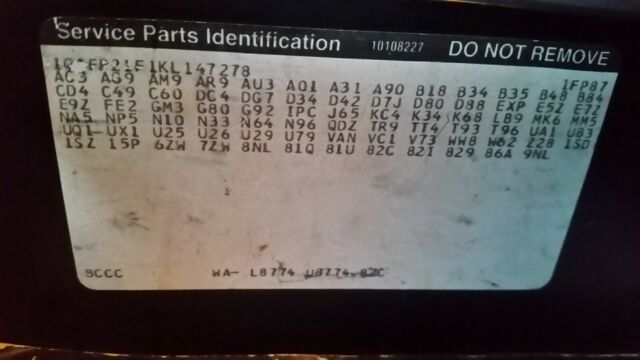 Red 1989 Chevrolet Camaro Coupe with Gray interior