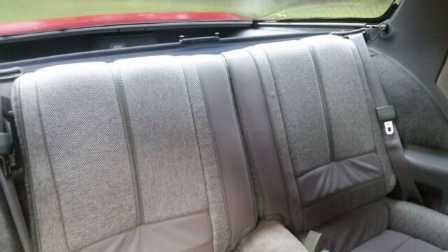 Red 1989 Chevrolet Camaro Coupe with Gray interior