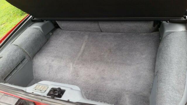 Red 1989 Chevrolet Camaro Coupe with Gray interior