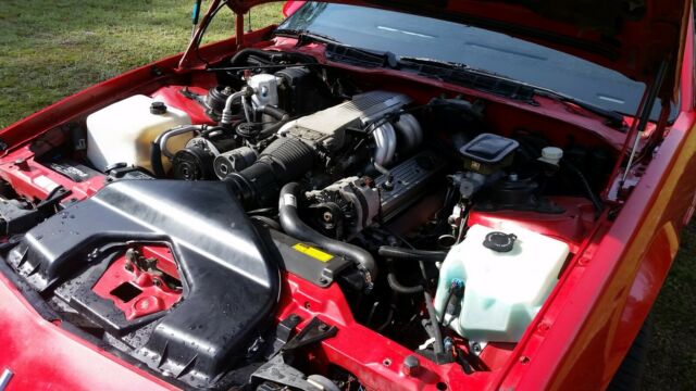 Red 1989 Chevrolet Camaro Coupe with Gray interior