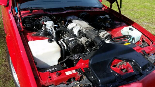 Red 1989 Chevrolet Camaro Coupe with Gray interior