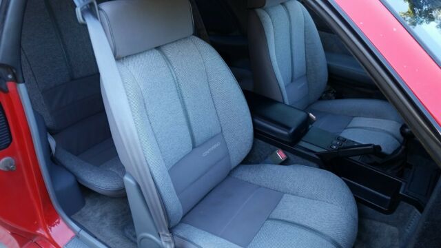 Red 1989 Chevrolet Camaro Coupe with Gray interior