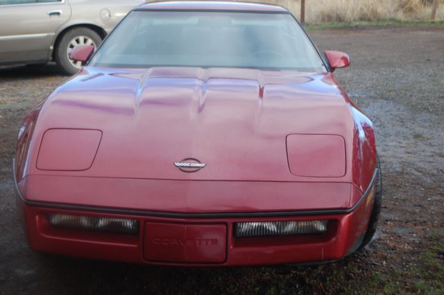 1989 Chevrolet Corvette Coupe with Black interior