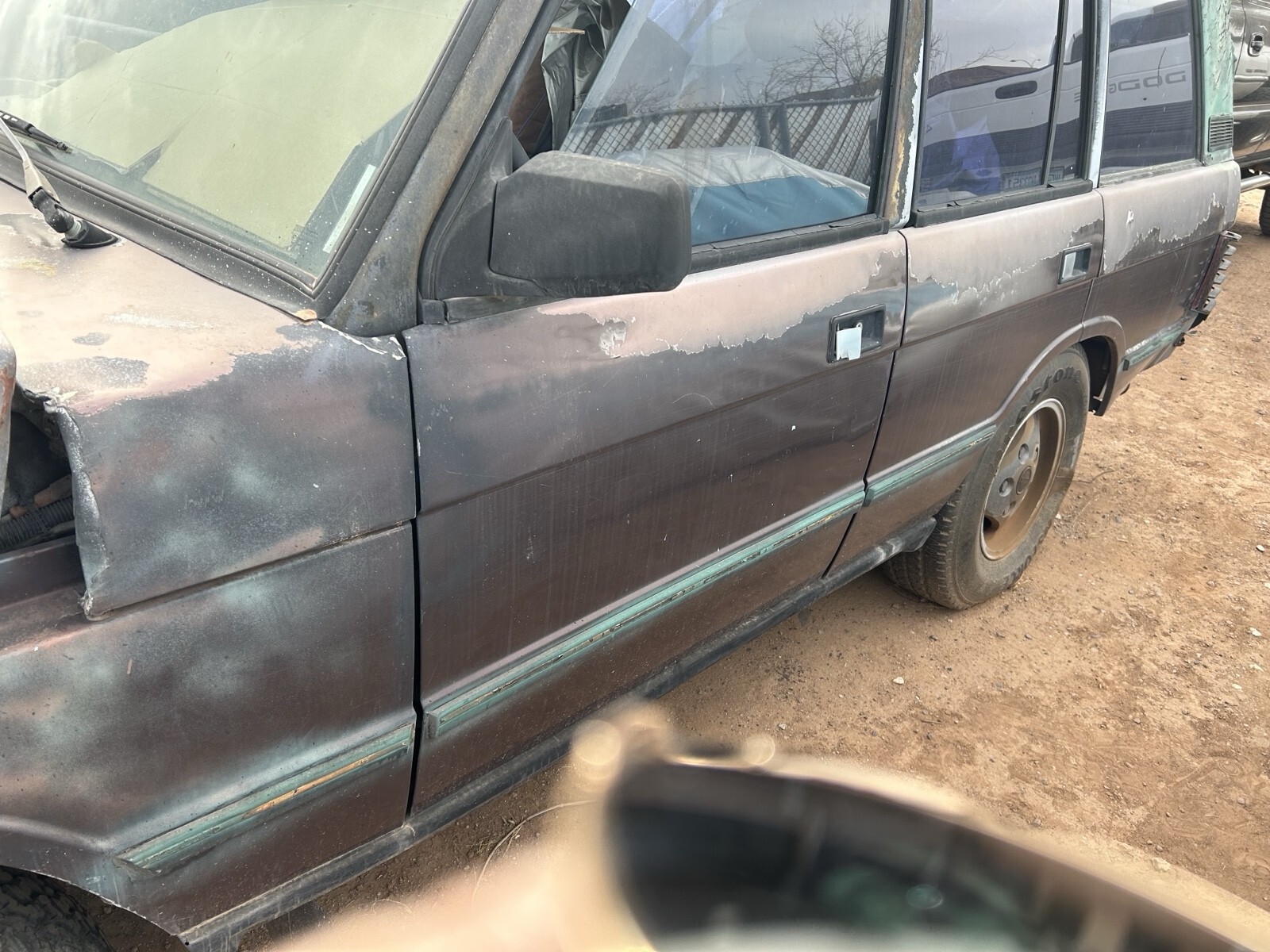 Brown 1990 Land Rover Range Rover