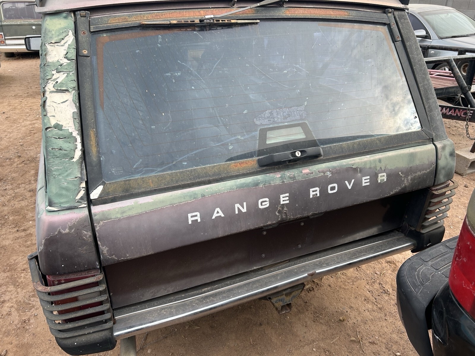 Brown 1990 Land Rover Range Rover
