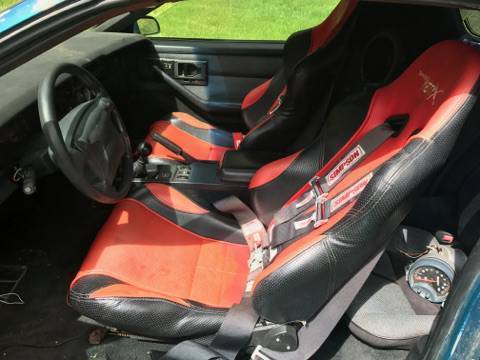 Teal 1991 Chevrolet Camaro Coupe