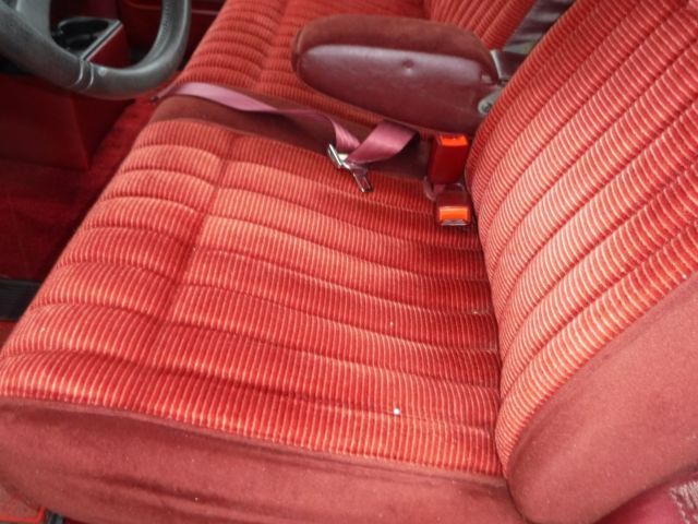 Red 1991 Chevrolet C/K1500 Pickup Truck with Red interior