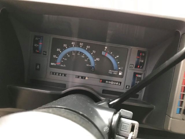 Black 1993 Chevrolet S-10 Extended Cab Pickup with Gray interior