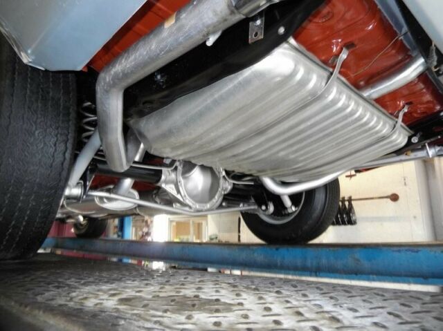 Silver 1970 Chevrolet Chevelle Convertible with Red interior