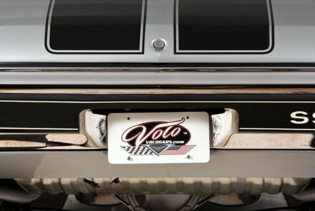 Silver 1970 Chevrolet Chevelle Convertible with Red interior