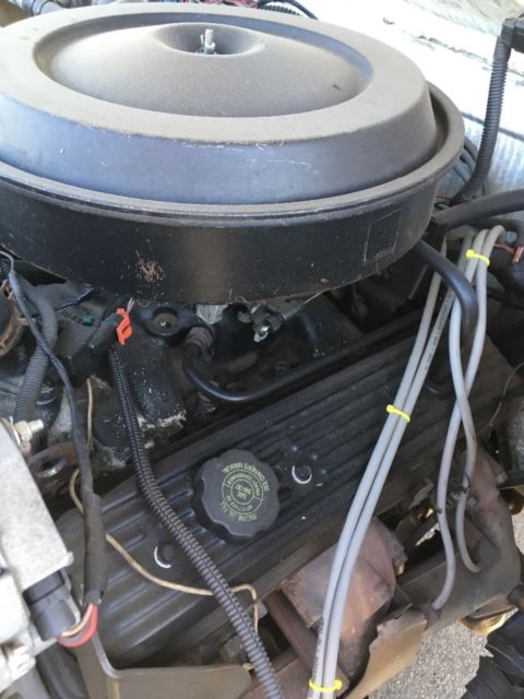 1988 Chevrolet C/K Pickup 3500 Extended Cab Pickup with Blue interior