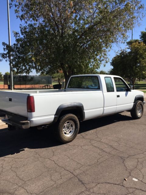 1988 Chevrolet C/K Pickup 3500 Extended Cab Pickup with Blue interior