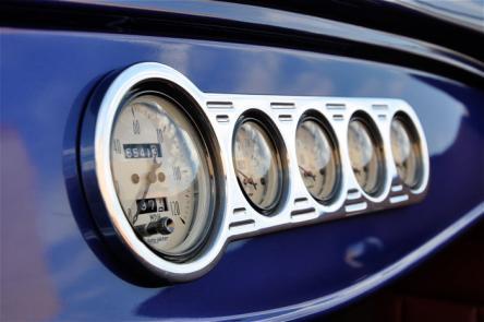 Blue 1932 Ford Other with WINE interior