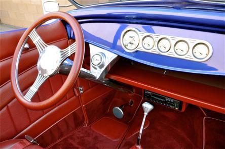 Blue 1932 Ford Other with WINE interior
