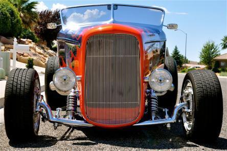 Blue 1932 Ford Other with WINE interior