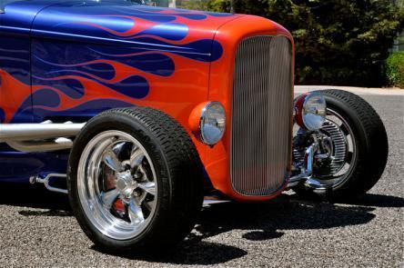 Blue 1932 Ford Other with WINE interior