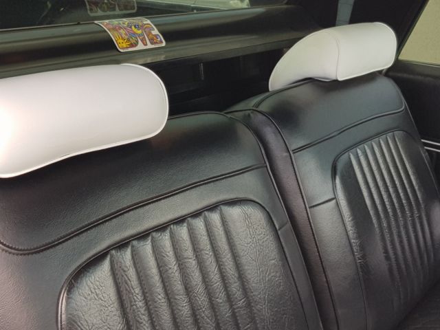 Green 1972 Chevrolet El Camino Coupe with Black interior