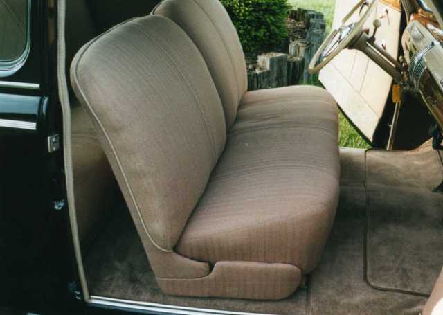 Black 1941 Ford Coupe Coupe with Beige interior