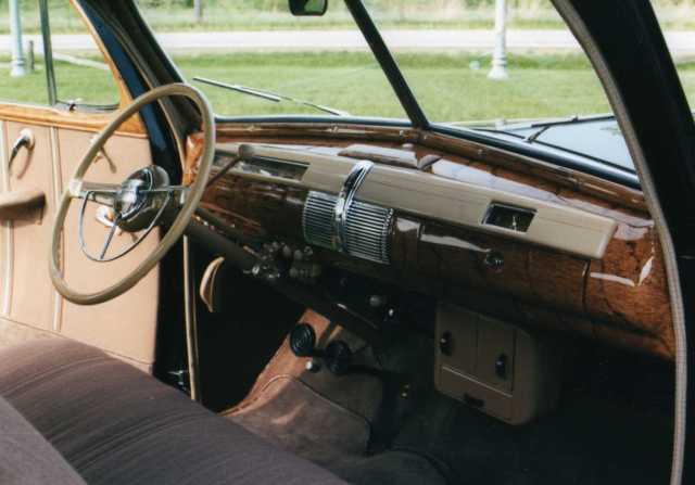 Black 1941 Ford Coupe Coupe with Beige interior