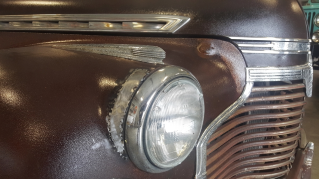 1941 Chevrolet Tudor AWD Hemi Sedan with Gray interior