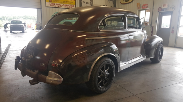 1941 Chevrolet Tudor AWD Hemi Sedan with Gray interior