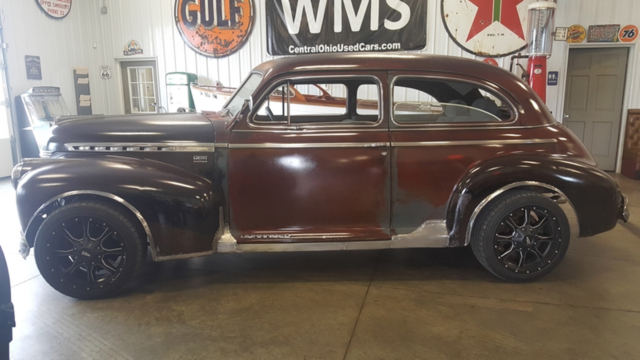 1941 Chevrolet Tudor AWD Hemi Sedan with Gray interior