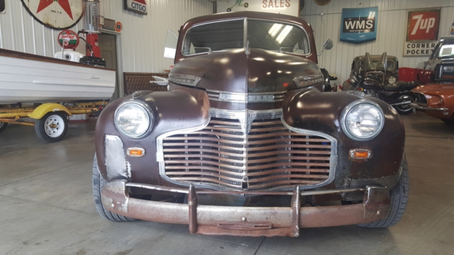 1941 Chevrolet Tudor AWD Hemi Sedan with Gray interior