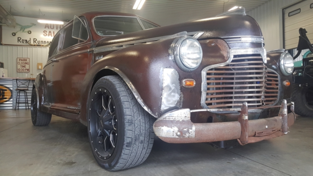 1941 Chevrolet Tudor AWD Hemi Sedan with Gray interior