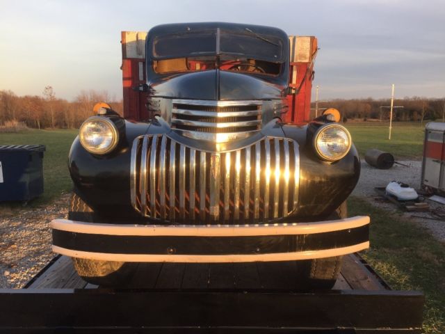 Blue 1946 Chevrolet Other Pickups Cab & Chassis with Patina interior