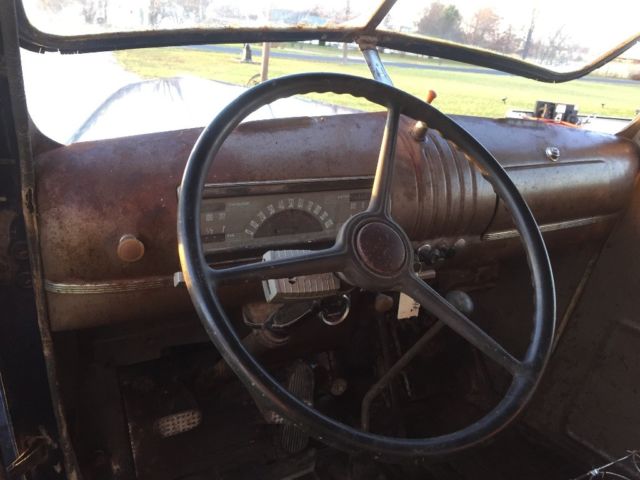 Blue 1946 Chevrolet Other Pickups Cab & Chassis with Patina interior