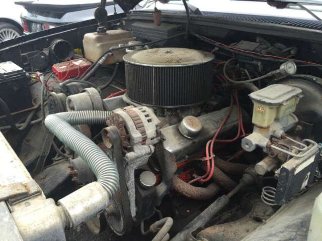 Black 1990 Chevrolet C/K Pickup 1500 with Red interior
