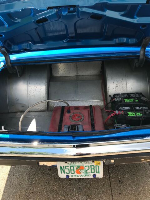 Blue 1970 Chevrolet Chevelle with Black interior