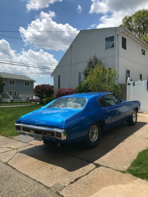 Blue 1970 Chevrolet Chevelle with Black interior