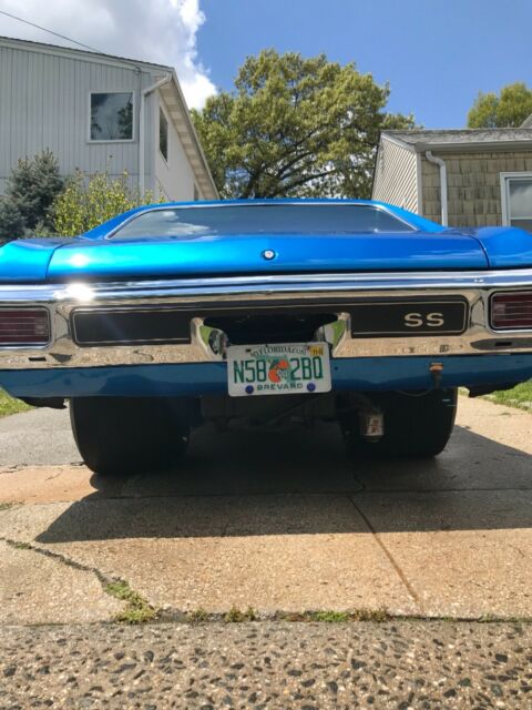 Blue 1970 Chevrolet Chevelle with Black interior