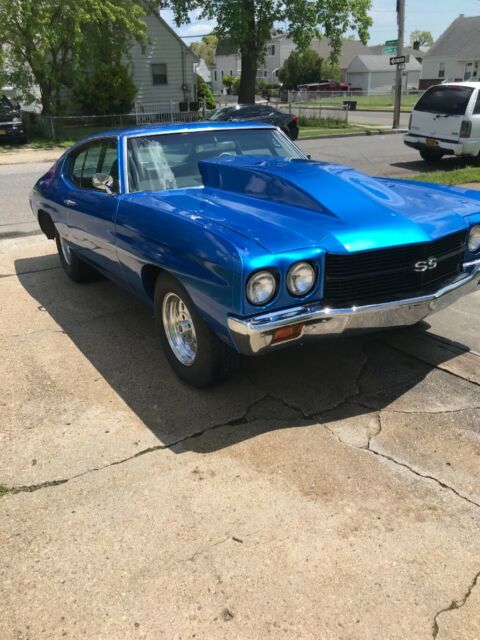 Blue 1970 Chevrolet Chevelle with Black interior