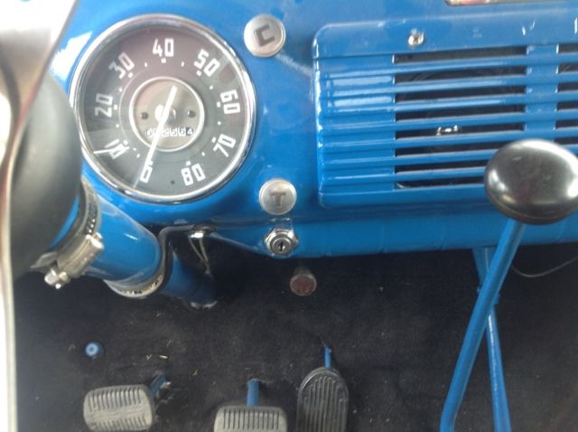 Blue 1951 Chevrolet Other Pickups with Black interior