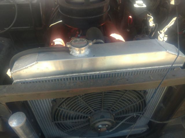 Black and White 1956 Chevrolet Bel Air/150/210 with Black interior