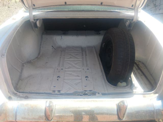 Black and White 1956 Chevrolet Bel Air/150/210 with Black interior