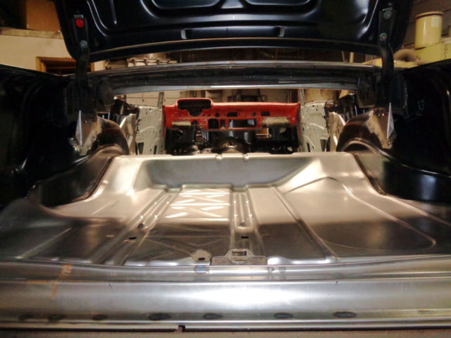 Black 1957 Chevrolet Bel Air/150/210 with Black interior