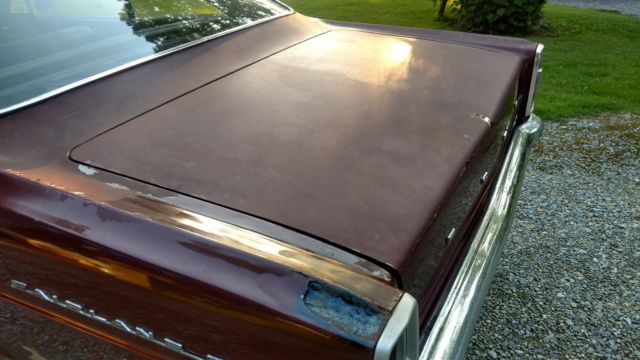 Maroon 1966 Ford Fairlane 2 door