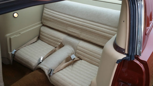 Emberglow with Parchment strip 1966 Ford Mustang Fast back with Parchment interior