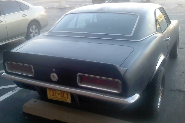 1967 Chevrolet Camaro with Black interior
