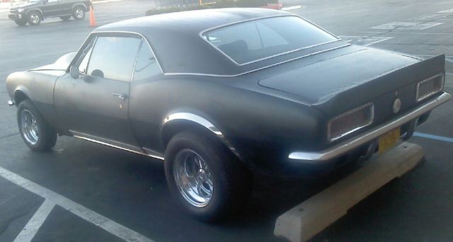 1967 Chevrolet Camaro with Black interior
