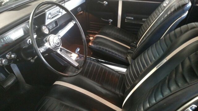 Blue 1967 Chevrolet Nova Coupe with Black interior